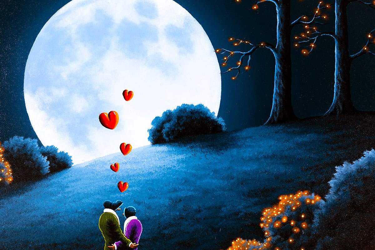 Keeping You Close - Original - SOLD by artist David Renshaw - Wyecliffe Galleries