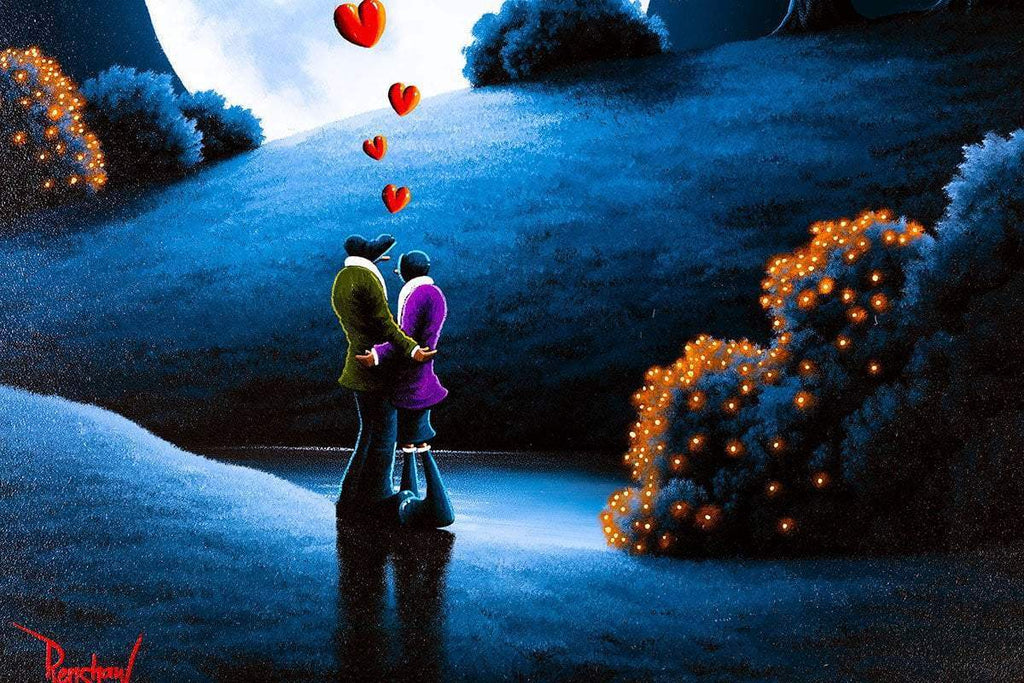 Keeping You Close - Original - SOLD by artist David Renshaw - Wyecliffe Galleries