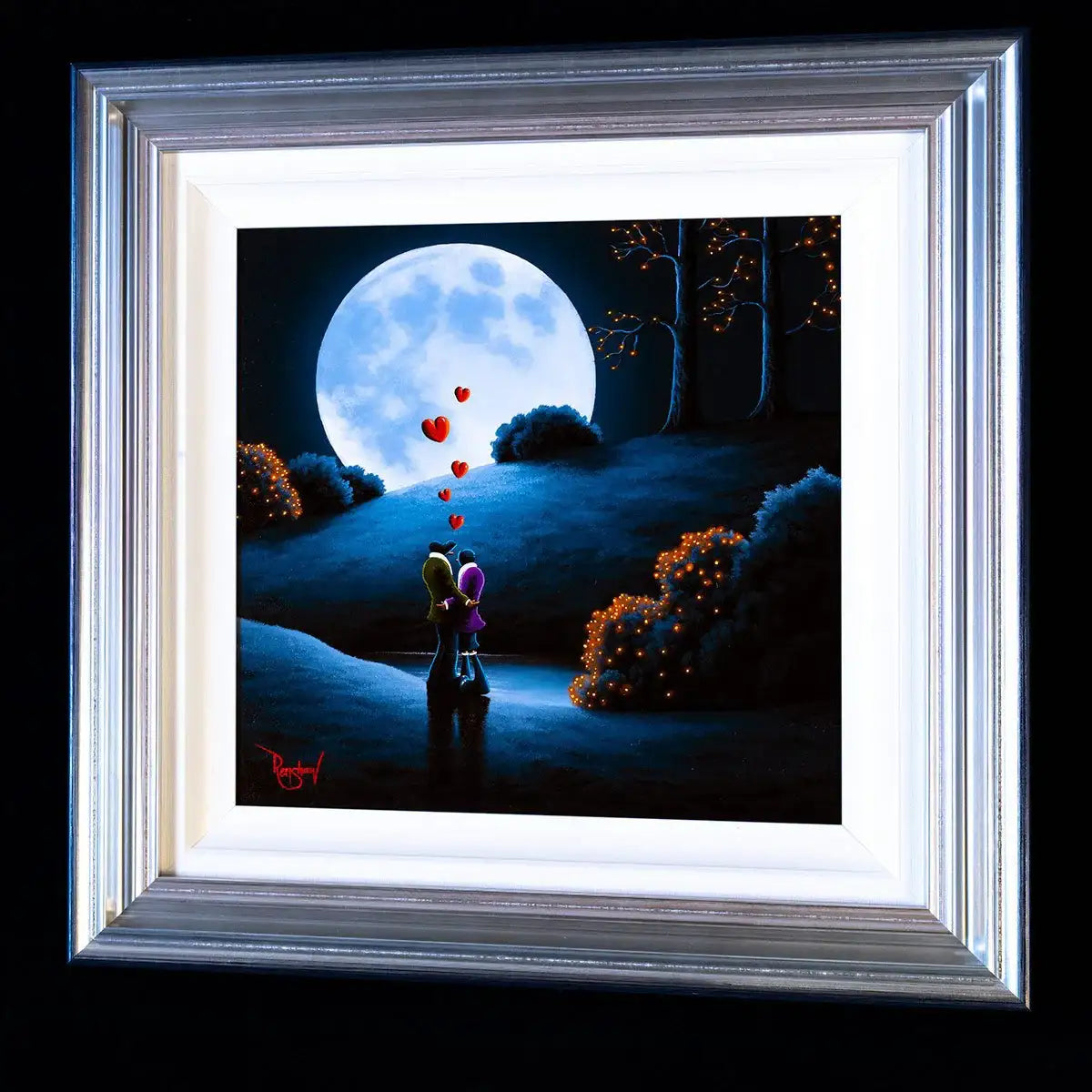 Keeping You Close - Original - SOLD by artist David Renshaw - Wyecliffe Galleries