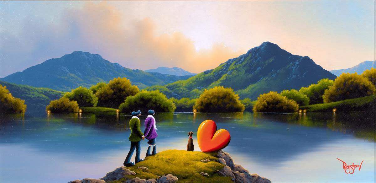 Kindred - SOLD by artist David Renshaw - Wyecliffe Galleries