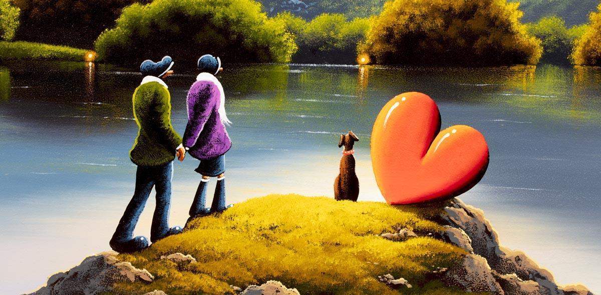 Kindred - SOLD by artist David Renshaw - Wyecliffe Galleries