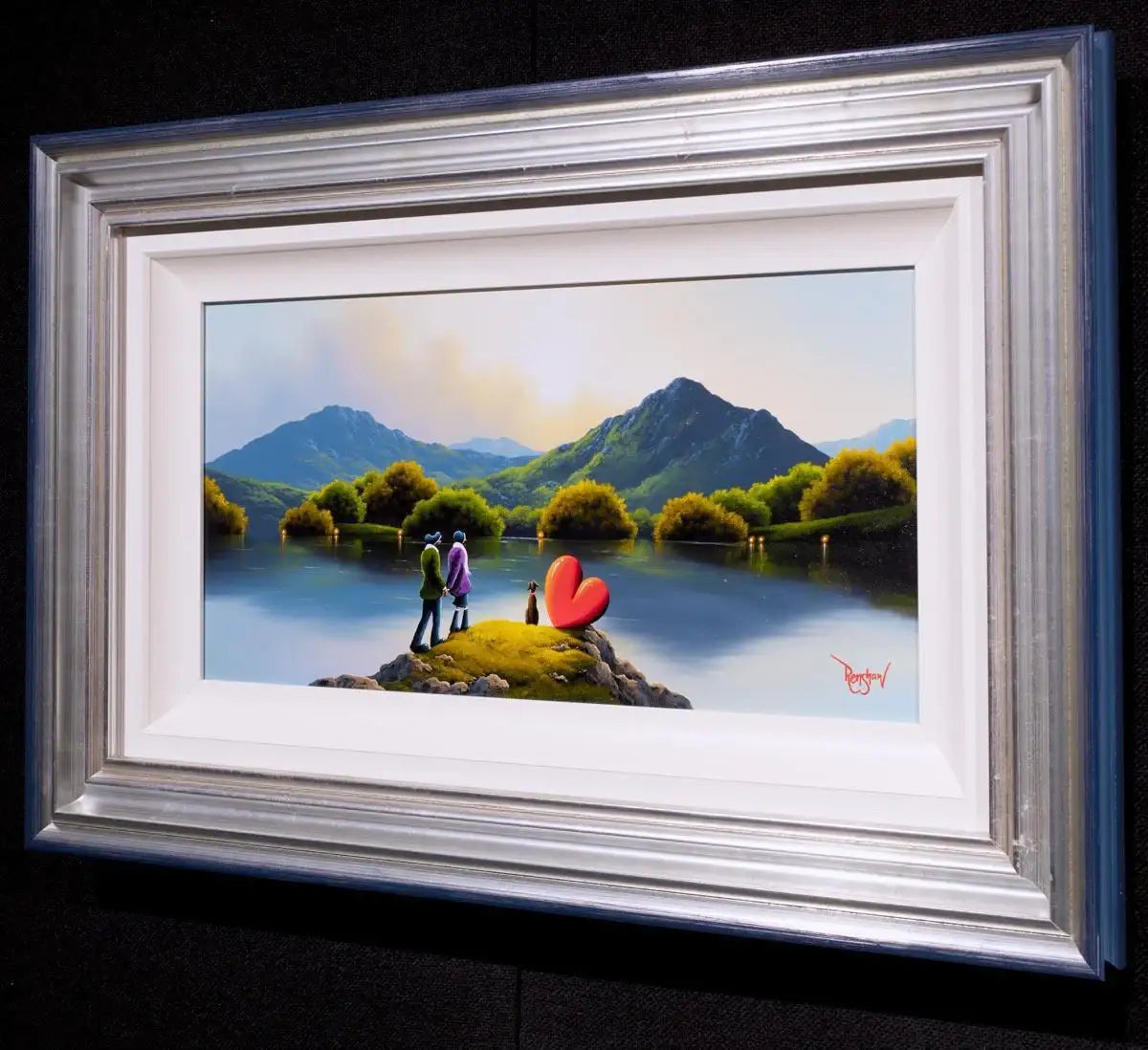 Kindred - SOLD by artist David Renshaw - Wyecliffe Galleries