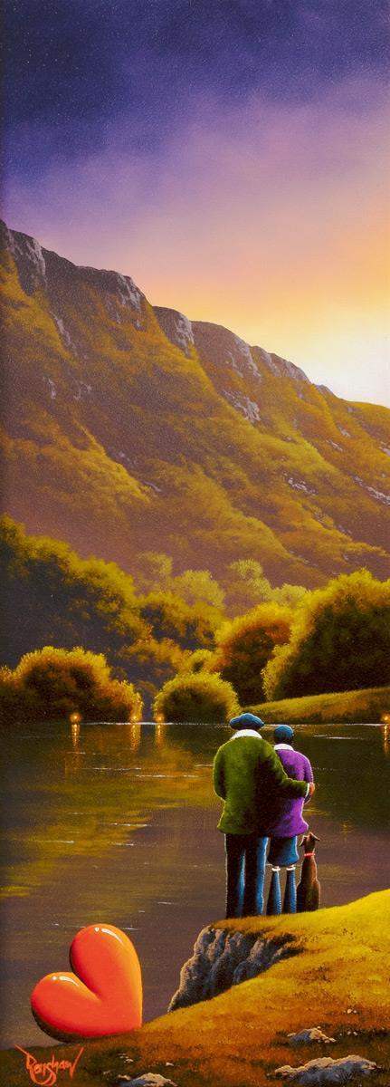 Lake Of Love - Original - SOLD by artist David Renshaw - Wyecliffe Galleries