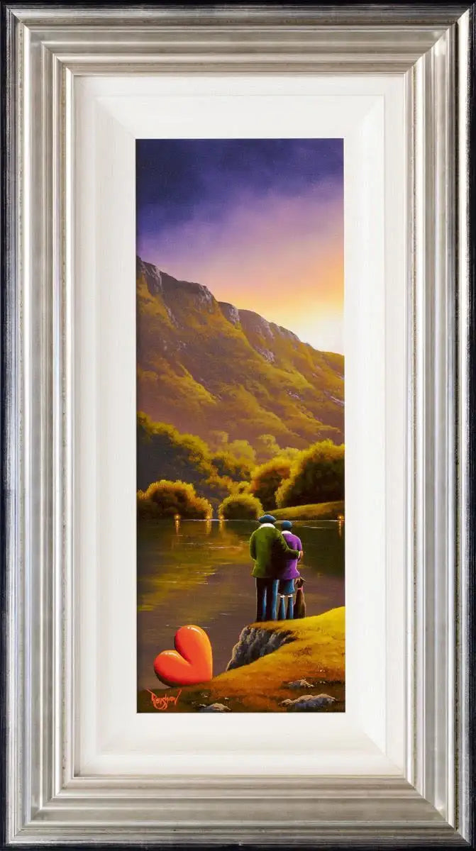 Lake Of Love - Original - SOLD by artist David Renshaw - Wyecliffe Galleries