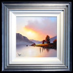 Lake View II - SOLD by artist David Renshaw - Wyecliffe Galleries