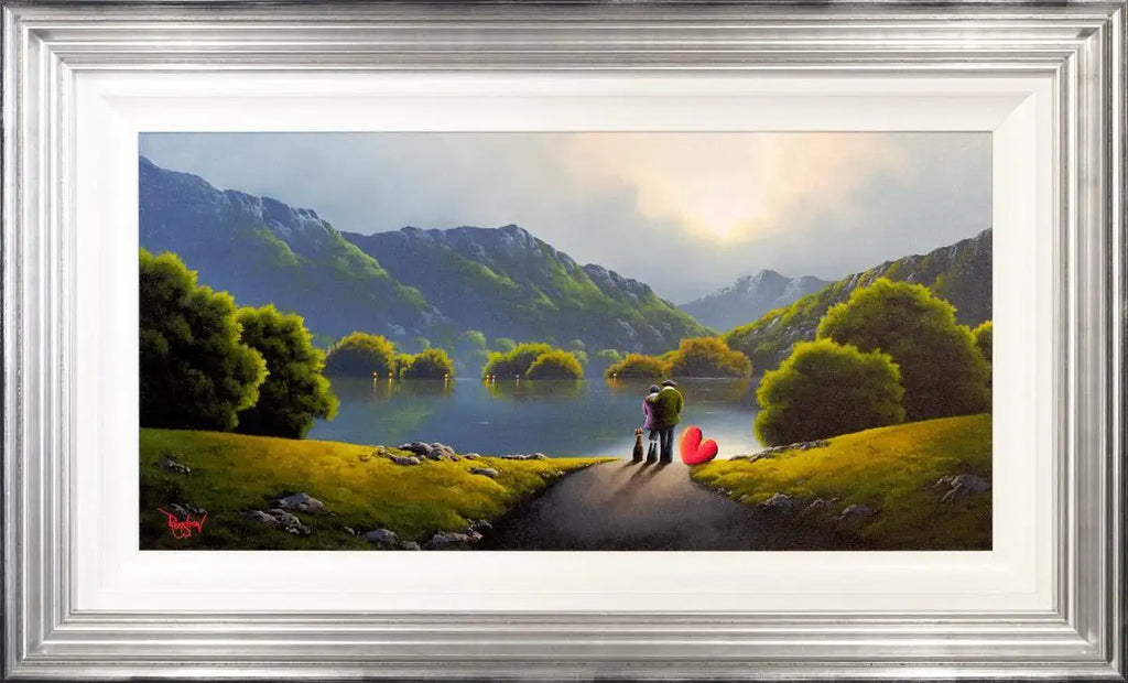 Lakeside Adventure - SOLD by artist David Renshaw - Wyecliffe Galleries