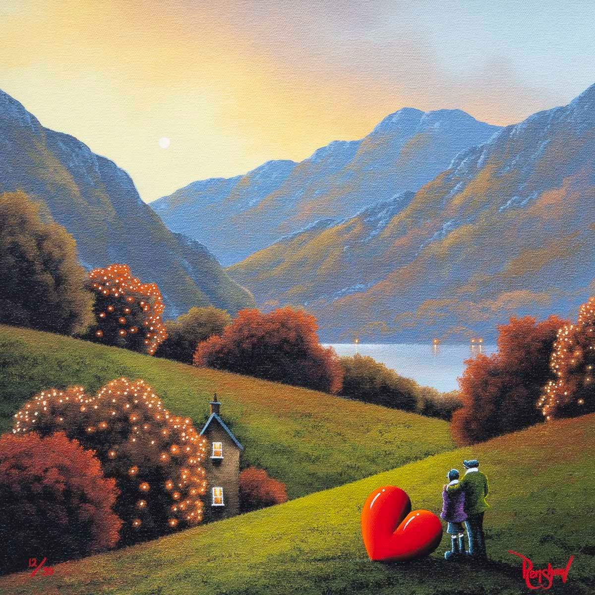Lakeside Dreaming - Boutique Edition by artist David Renshaw - Wyecliffe Galleries