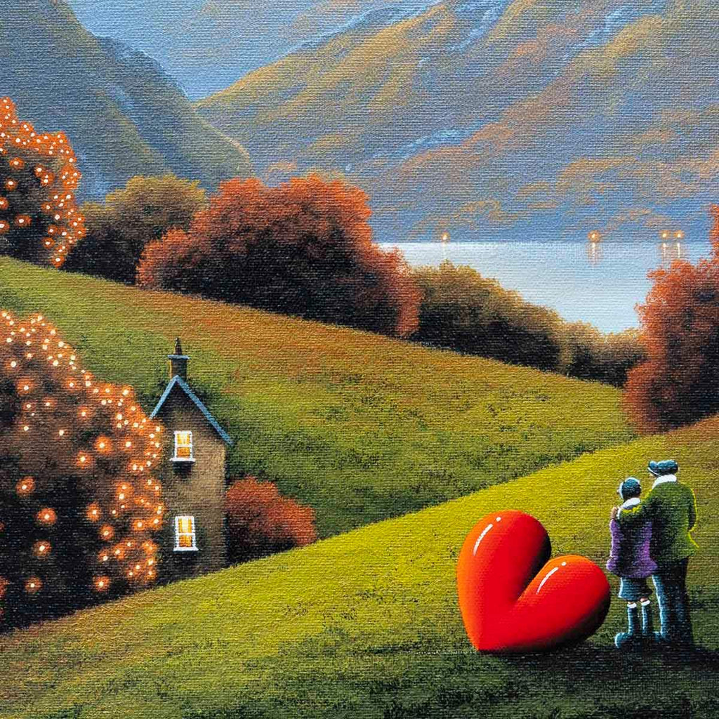 Lakeside Dreaming - Boutique Edition by artist David Renshaw - Wyecliffe Galleries