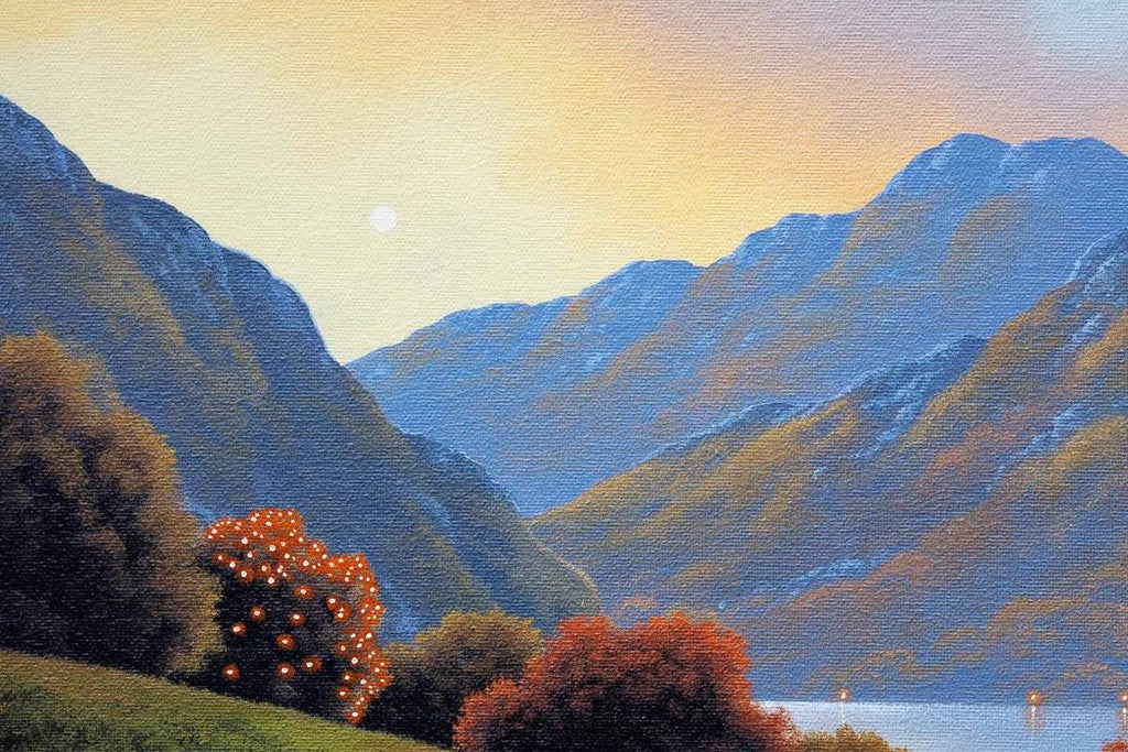 Lakeside Dreaming - Boutique Edition by artist David Renshaw - Wyecliffe Galleries