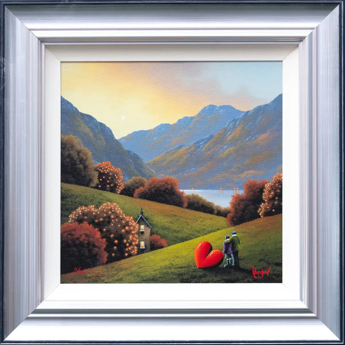 Lakeside Dreaming - Boutique Edition by artist David Renshaw - Wyecliffe Galleries