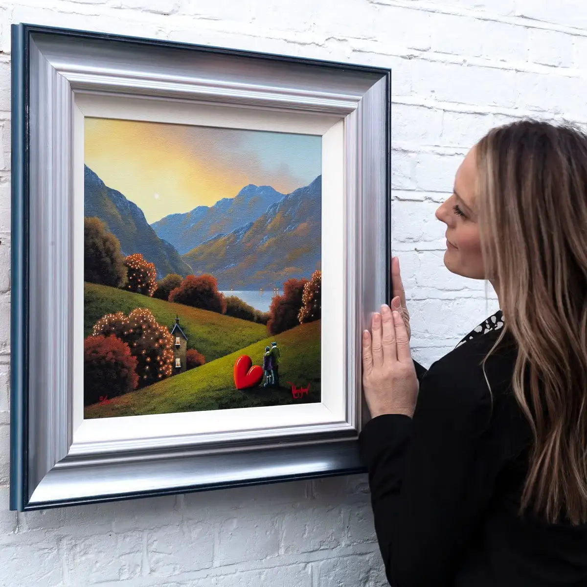 Lakeside Dreaming - Boutique Edition by artist David Renshaw - Wyecliffe Galleries