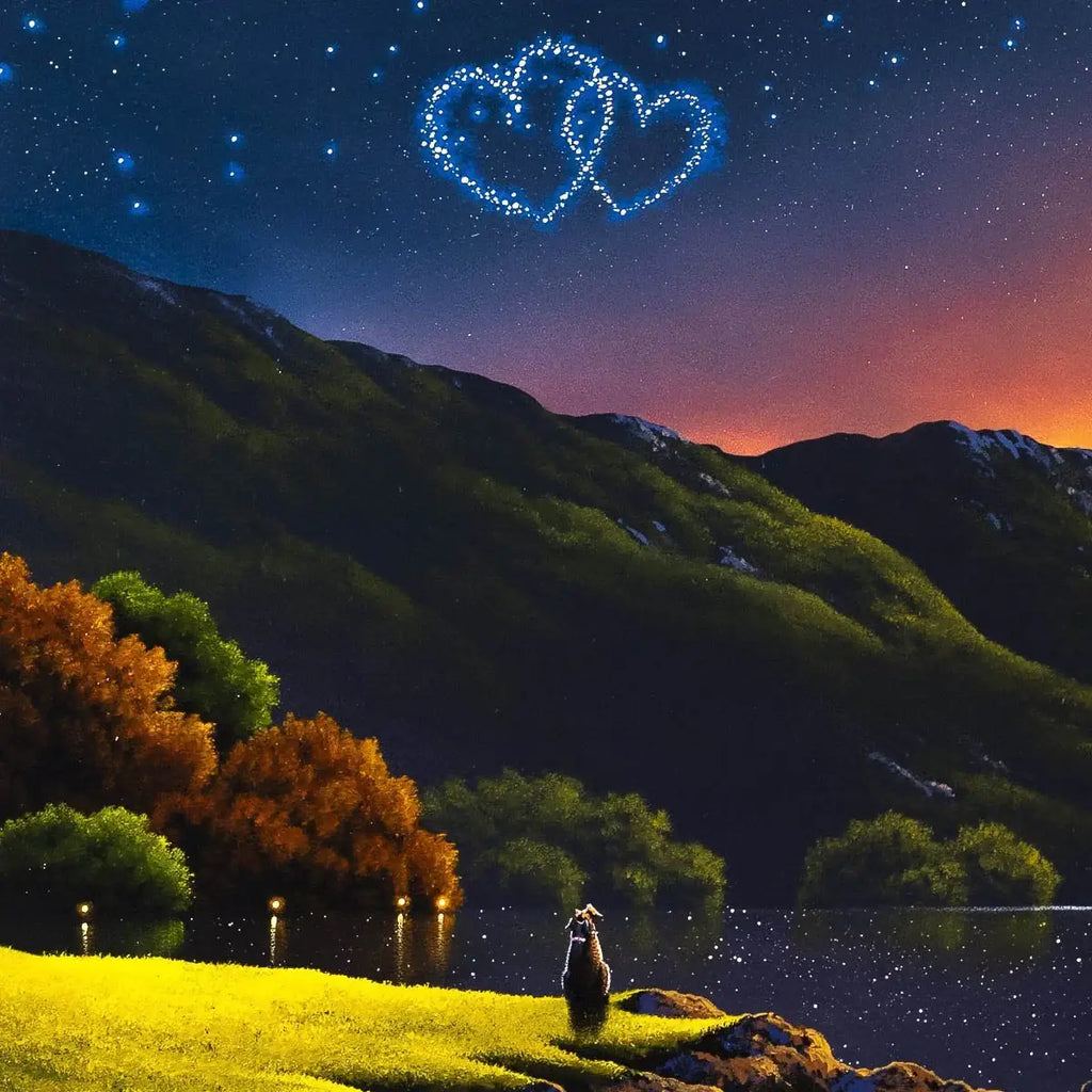 Lakeside Memories - Original - SOLD by artist David Renshaw - Wyecliffe Galleries