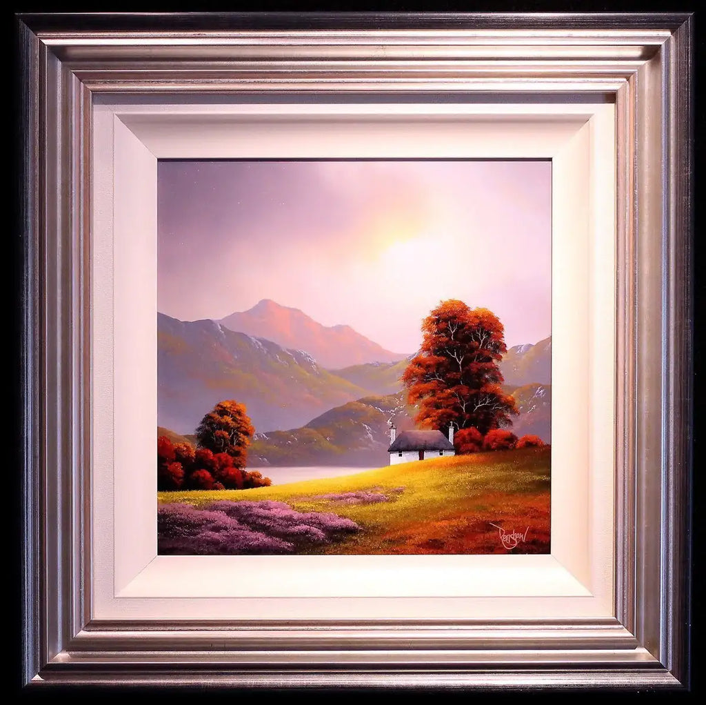 Lakeside Retreat II - SOLD by artist David Renshaw - Wyecliffe Galleries