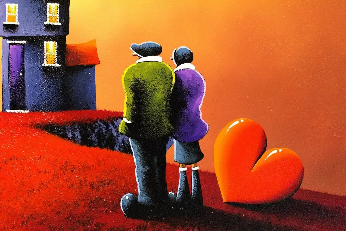 Laundry Day - SOLD by artist David Renshaw - Wyecliffe Galleries