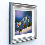 Lavender Snow - Original - SOLD by artist David Renshaw - Wyecliffe Galleries