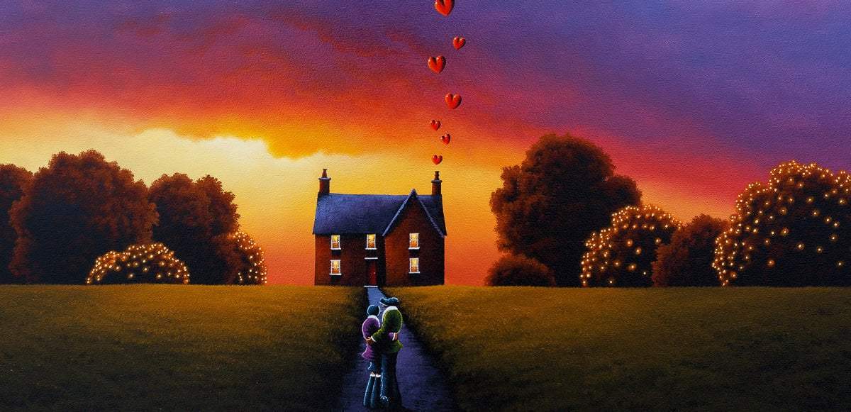 Lead Me Home - Original - SOLD by artist David Renshaw - Wyecliffe Galleries