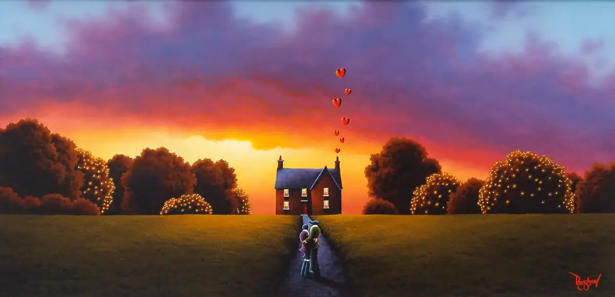 Lead Me Home - Original - SOLD by artist David Renshaw - Wyecliffe Galleries