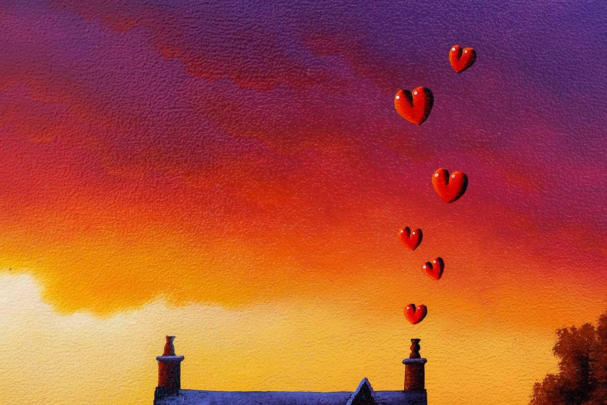 Lead Me Home - Original - SOLD by artist David Renshaw - Wyecliffe Galleries