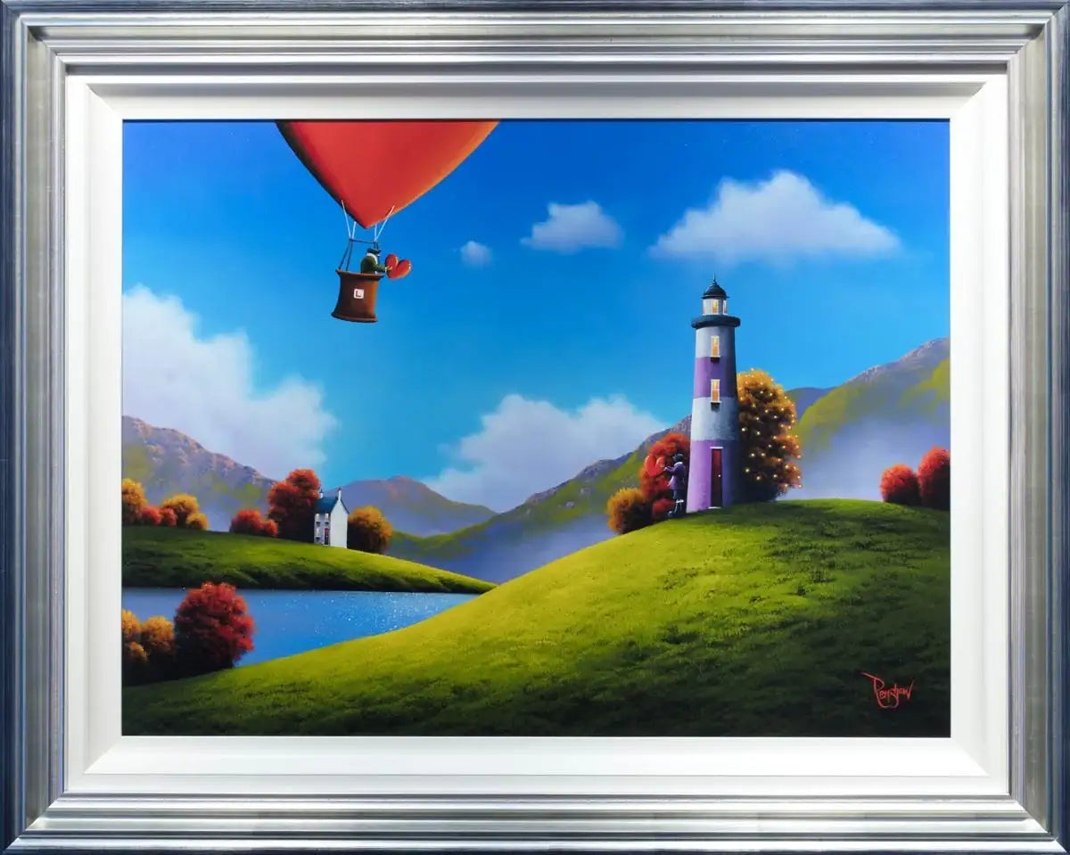 Learning to Fly - SOLD by artist David Renshaw - Wyecliffe Galleries