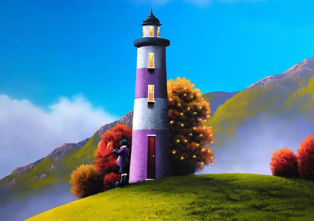 Learning to Fly - SOLD by artist David Renshaw - Wyecliffe Galleries