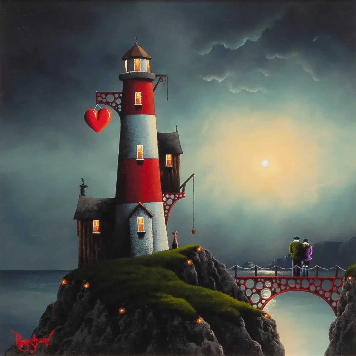 Let's Be Together - Original - SOLD by artist David Renshaw - Wyecliffe Galleries