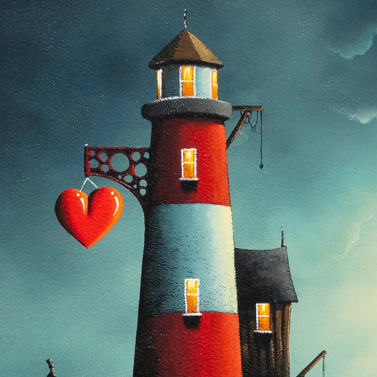 Let's Be Together - Original - SOLD by artist David Renshaw - Wyecliffe Galleries