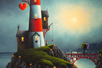 Let's Be Together - Original - SOLD by artist David Renshaw - Wyecliffe Galleries