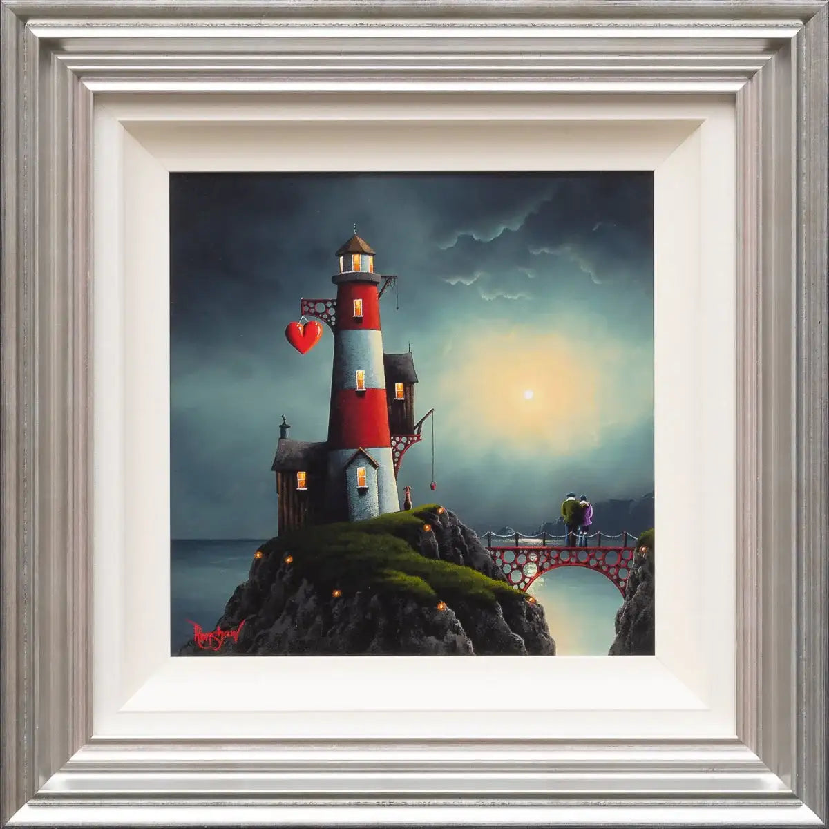 Let's Be Together - Original - SOLD by artist David Renshaw - Wyecliffe Galleries
