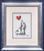 Lets Dance! - Original Sketch - SOLD by artist David Renshaw - Wyecliffe Galleries