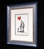 Lets Dance! - Original Sketch - SOLD by artist David Renshaw - Wyecliffe Galleries