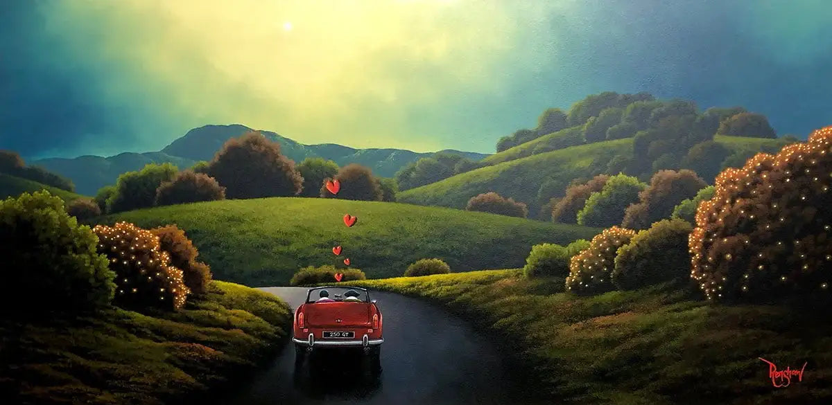 Life is all about the Journey - Original - SOLD by artist David Renshaw - Wyecliffe Galleries