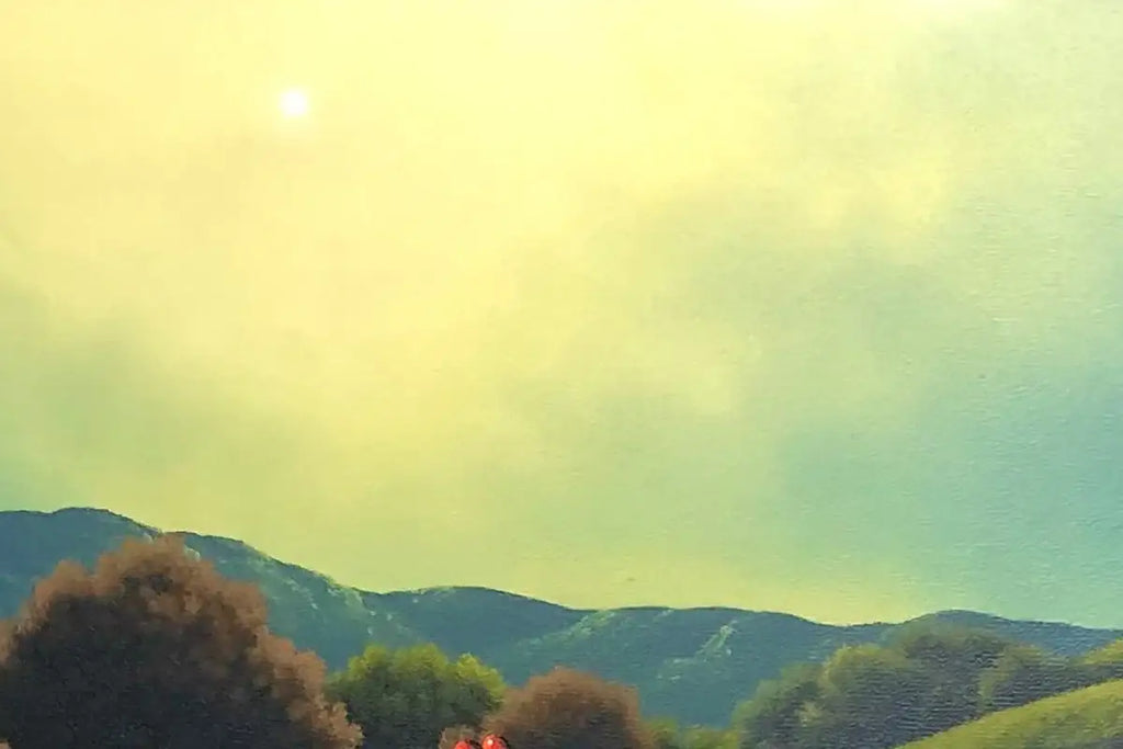 Life is all about the Journey - Original - SOLD by artist David Renshaw - Wyecliffe Galleries