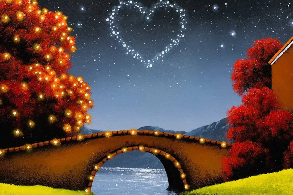 Life, Love, Destiny - SOLD by artist David Renshaw - Wyecliffe Galleries