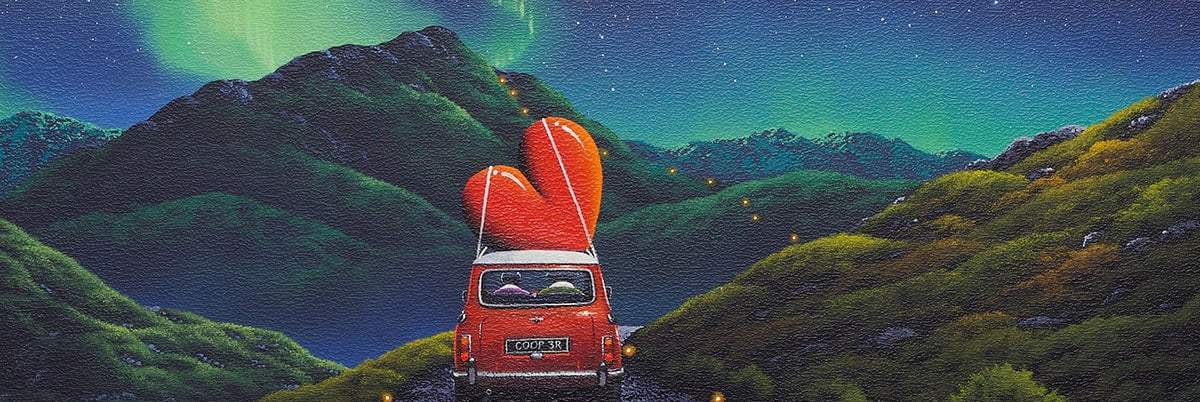 Life's What You Make It - Original - SOLD by artist David Renshaw - Wyecliffe Galleries