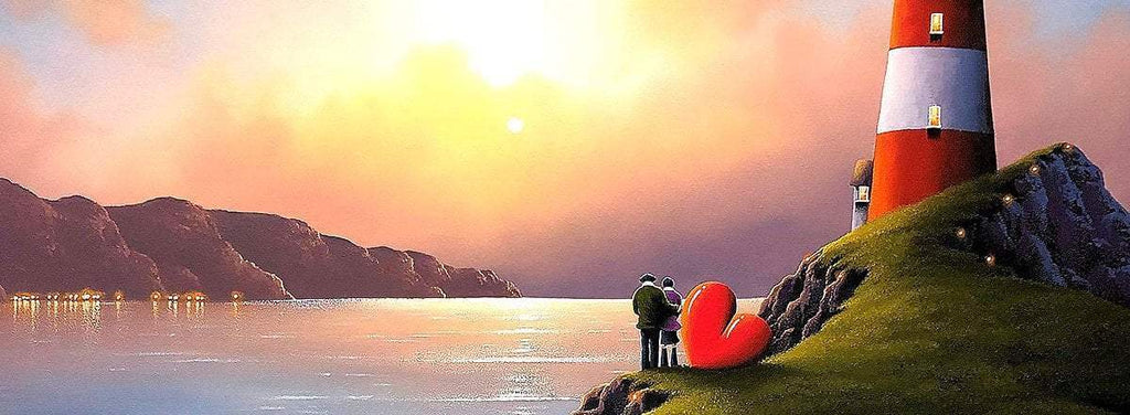 Light My Way - Original - SOLD by artist David Renshaw - Wyecliffe Galleries
