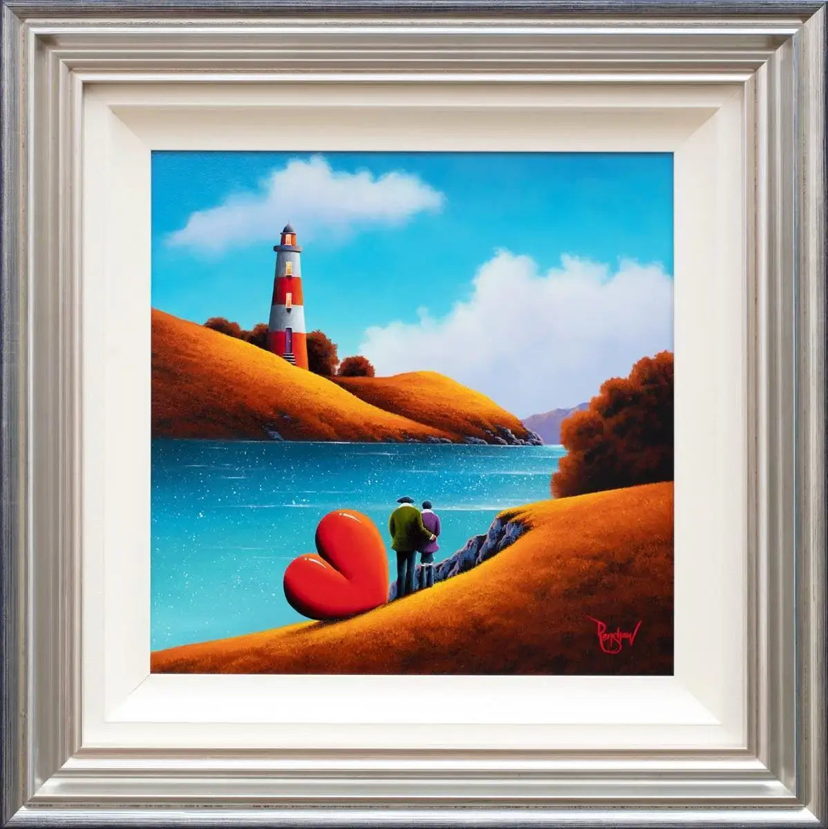 Light of My Life - Original - SOLD by artist David Renshaw - Wyecliffe Galleries
