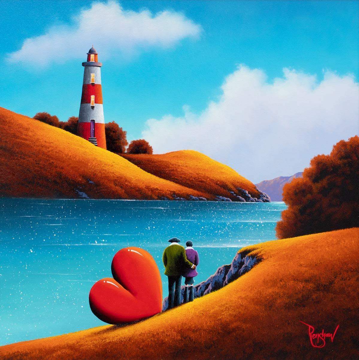 Light of My Life - Original - SOLD by artist David Renshaw - Wyecliffe Galleries