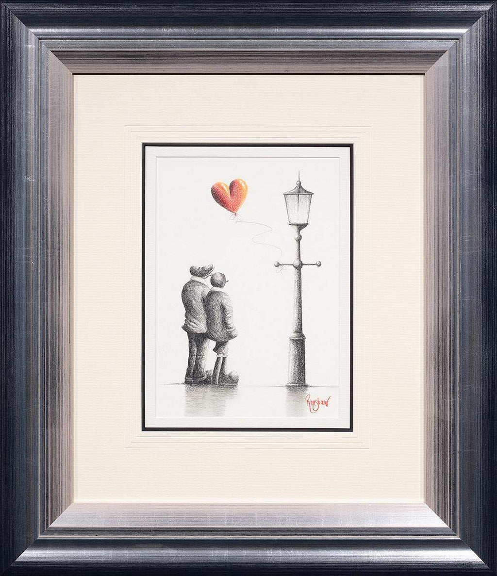 Light The Way - Sketch - SOLD by artist David Renshaw - Wyecliffe Galleries