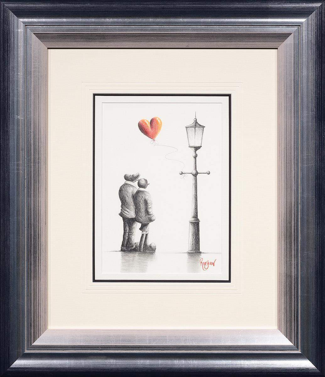 Light The Way - Sketch - SOLD by artist David Renshaw - Wyecliffe Galleries