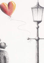 Light The Way - Sketch - SOLD by artist David Renshaw - Wyecliffe Galleries