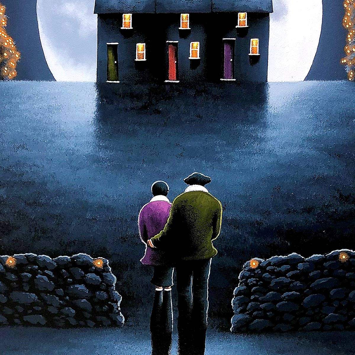 Light Up My World - Original - SOLD by artist David Renshaw - Wyecliffe Galleries