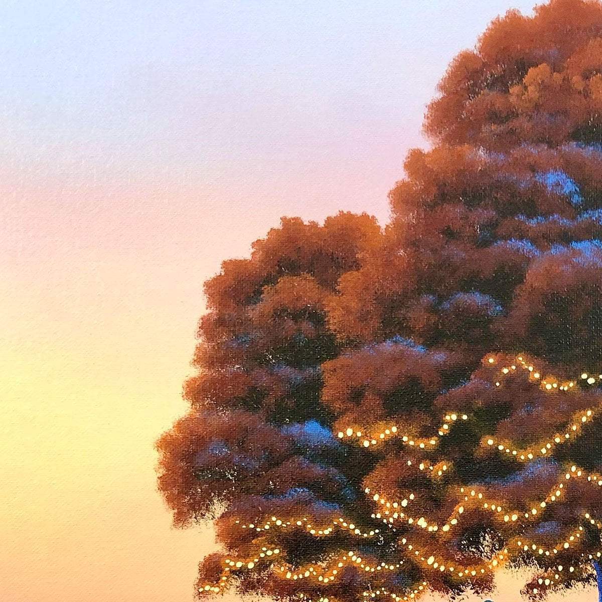 Light Up Our Love - Original - SOLD by artist David Renshaw - Wyecliffe Galleries