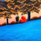 Light Up Our Love - Original - SOLD by artist David Renshaw - Wyecliffe Galleries