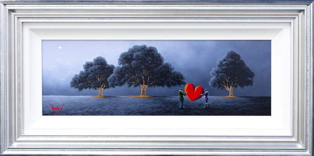 Light Up Our Love - Original - SOLD by artist David Renshaw - Wyecliffe Galleries