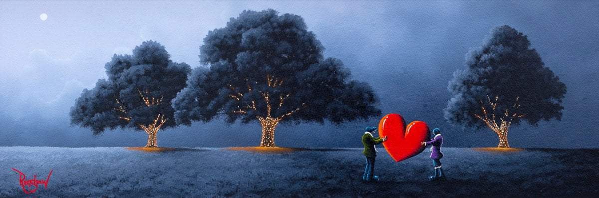 Light Up Our Love - Original - SOLD by artist David Renshaw - Wyecliffe Galleries