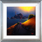 Lighthouse Love - Original - SOLD by artist David Renshaw - Wyecliffe Galleries