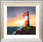 Lighthouse Memories - Original - SOLD by artist David Renshaw - Wyecliffe Galleries