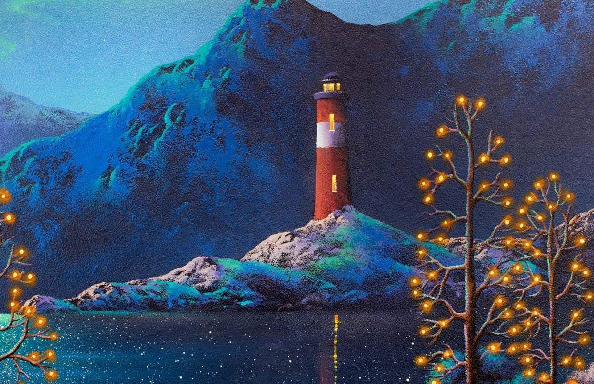 Lights and Dreams - Edition - SOLD by artist David Renshaw - Wyecliffe Galleries