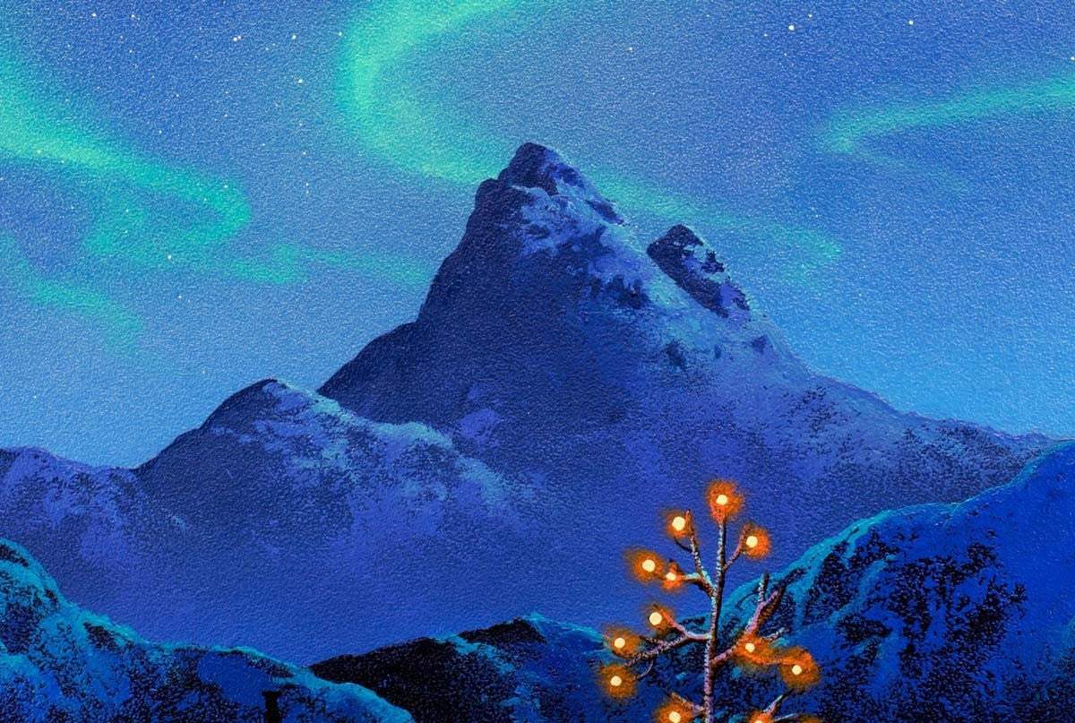 Lights and Dreams - Edition - SOLD by artist David Renshaw - Wyecliffe Galleries