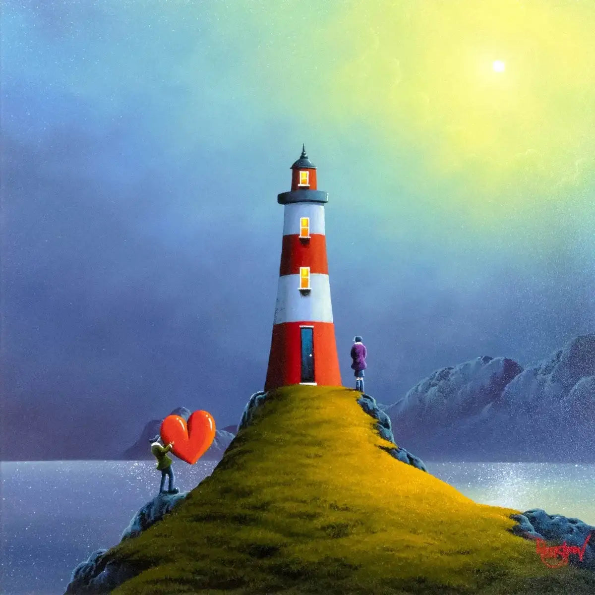 Lodestar - SOLD by artist David Renshaw - Wyecliffe Galleries